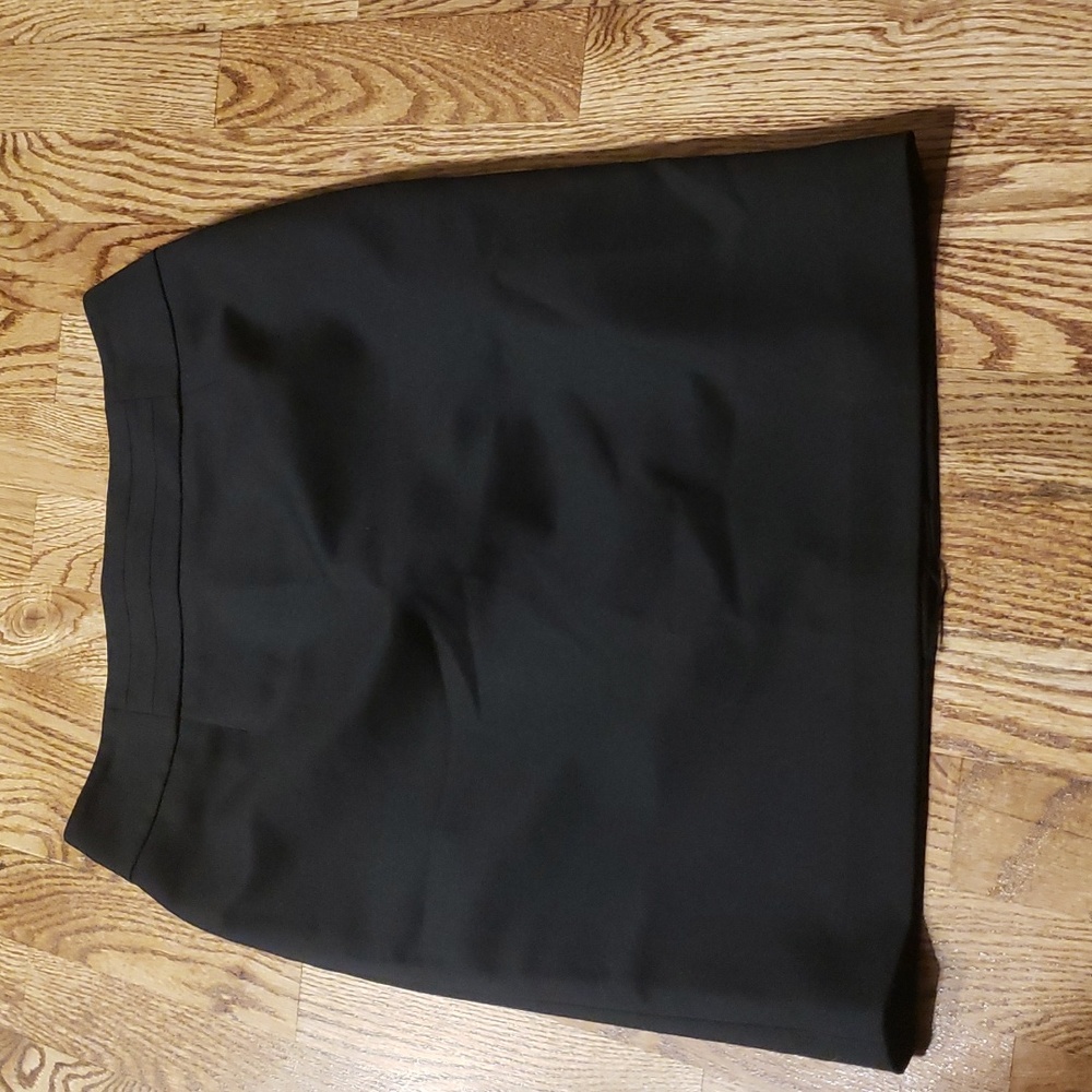 (2) Cleo Petites Slim Fit Pencil Skirt Classic Minimalist Business Office Work